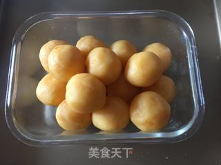 流心奶黄月饼的做法步骤：19