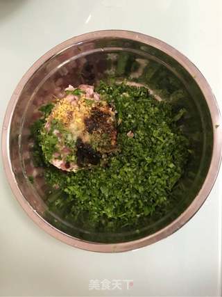 菜肉小馄饨~的做法步骤:4