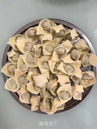 菜肉小馄饨~的做法步骤:6