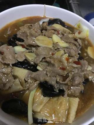 麻辣水煮牛肉的做法步骤：16