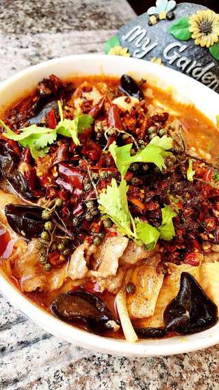 麻辣水煮牛肉的做法步骤：19