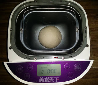红豆沙包子的做法步骤:2