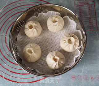 红豆沙包子的做法步骤:9