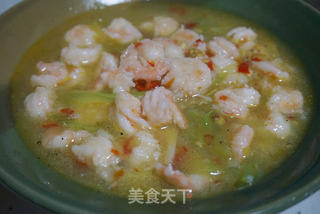 酸椒煮虾球的做法步骤:12