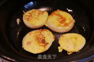 快手早餐洋葱火腿鸡蛋玉米饼的做法步骤:10