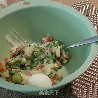 日式土豆沙拉的做法步骤:5