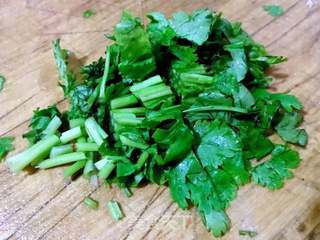 虾仁蛋黄豆花羹的做法步骤:4