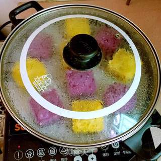 蒸月饼的做法步骤:14