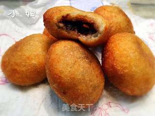 炸糖糕的做法步骤:12