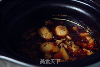 时蔬鸡蛋炖肉的做法步骤:6