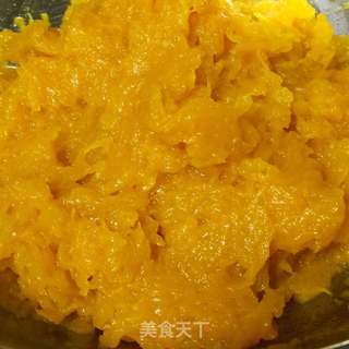 南瓜紫薯饼的做法步骤:4