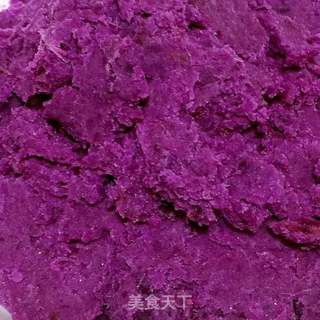 南瓜紫薯饼的做法步骤:8