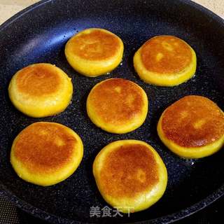 南瓜紫薯饼的做法步骤:18