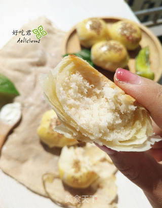 苏式椰蓉月饼的做法步骤:23