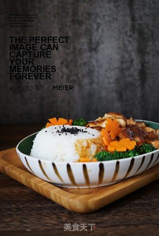 照烧鸡腿饭的做法步骤:11