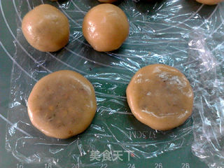 桂花果仁麻饼的做法步骤:11