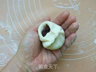 暄软豆沙饼的做法步骤:6