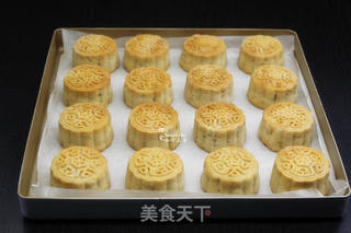 火腿五仁月饼的做法步骤:16