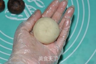 巧克力流心月饼的做法步骤:8