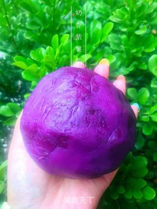 奶香紫薯馅的做法步骤:12