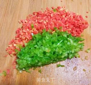 花式炒饭的做法步骤:2