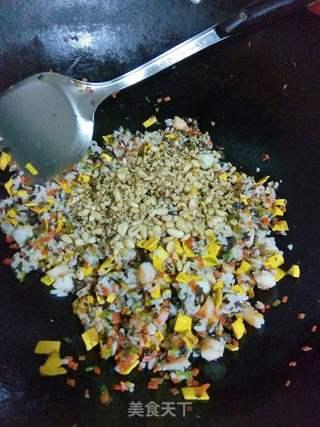 花式炒饭的做法步骤:14