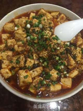 麻婆豆腐的做法步骤:13