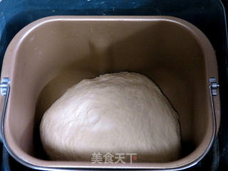 鲜香咸味滴【香葱肉松手撕吐司】的做法步骤:3