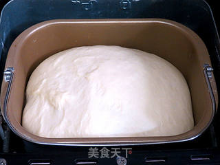 鲜香咸味滴【香葱肉松手撕吐司】的做法步骤:4
