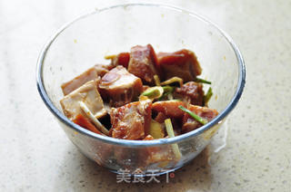 燕麦蒸排骨的做法步骤:3