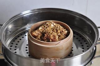 燕麦蒸排骨的做法步骤:8