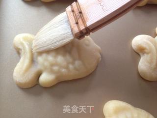 小鱼儿蔓越莓绿豆月饼的做法步骤:12