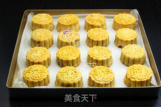 栗子紫薯月饼的做法步骤:14