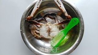 红烧梭子蟹的做法步骤:2