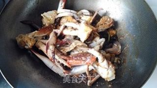 红烧梭子蟹的做法步骤:5