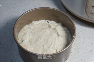 葡萄干发糕的做法步骤:9