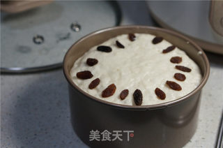 葡萄干发糕的做法步骤:11