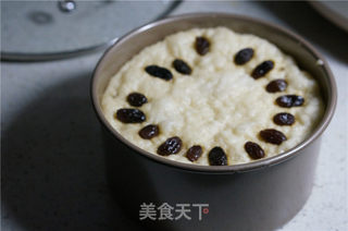 葡萄干发糕的做法步骤:13