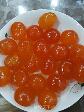 黑芝麻蛋黄月饼的做法步骤:6