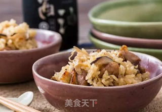 菌菇鸡肉煲仔饭的做法步骤:13