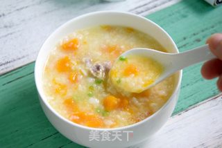 排骨南瓜粥的做法步骤:9