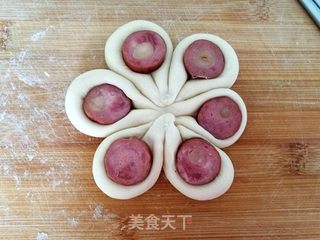 馒头像花儿一样的做法步骤:8