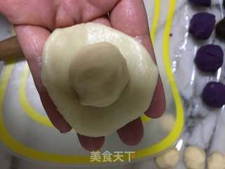 蛋黄酥的做法步骤:4