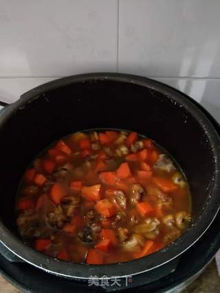 胡萝卜鸡腿焖饭的做法步骤：7