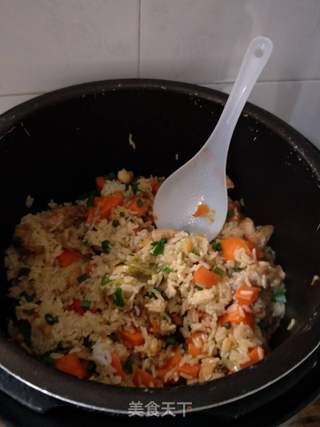 胡萝卜鸡腿焖饭的做法步骤：8