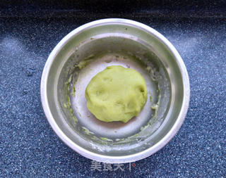 抹茶冰皮月饼的做法步骤:16