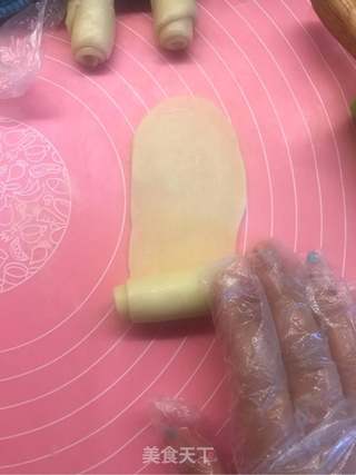 馅中馅蛋黄酥螺旋酥的做法步骤:19