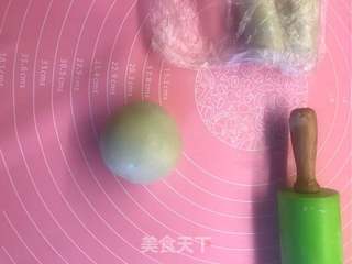 馅中馅蛋黄酥螺旋酥的做法步骤:22