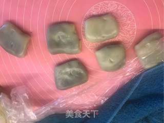 馅中馅蛋黄酥螺旋酥的做法步骤:28