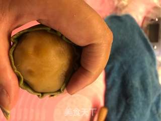 馅中馅蛋黄酥螺旋酥的做法步骤:36